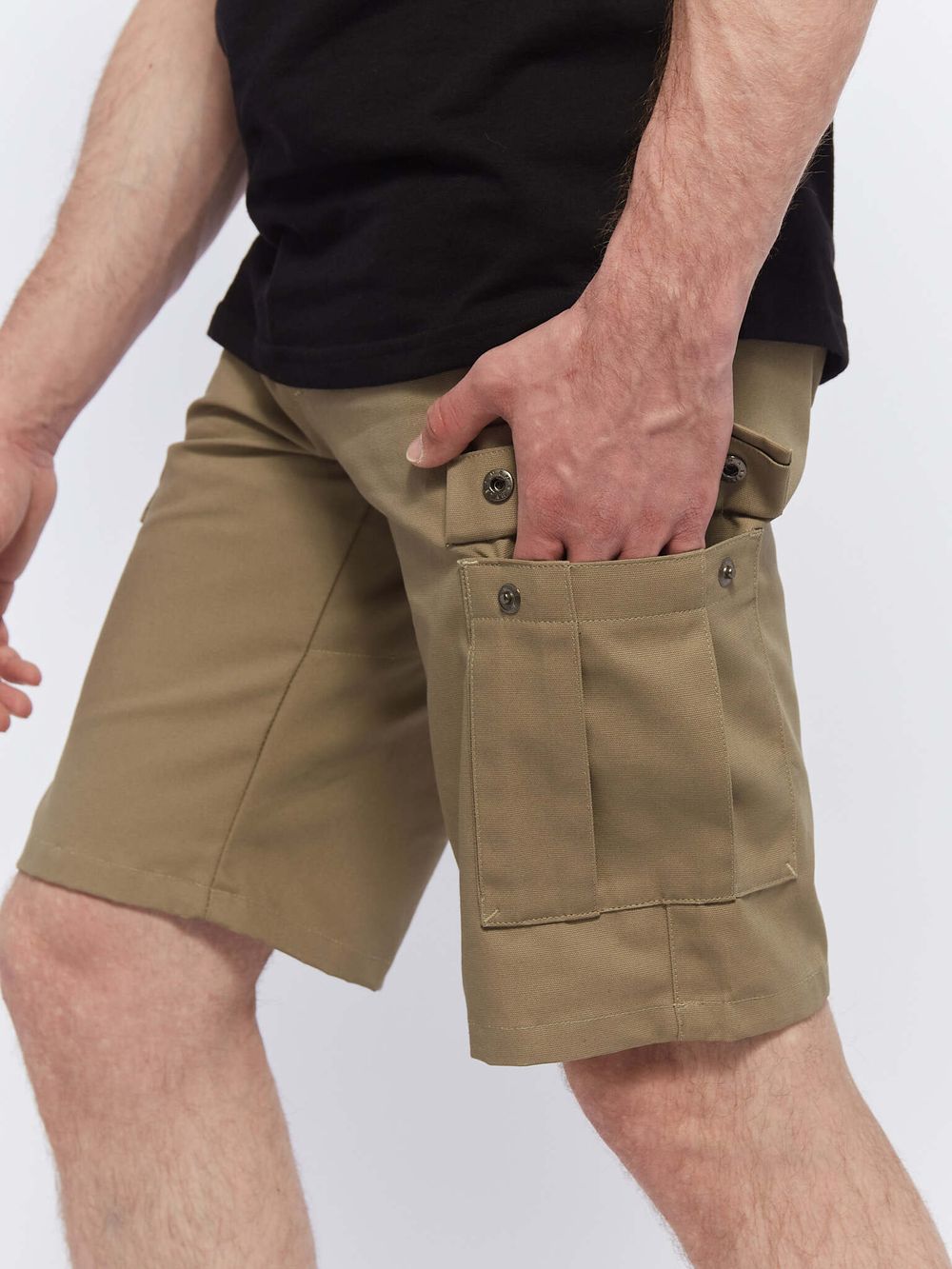 Шорты Antisocial Cargo Бежевые