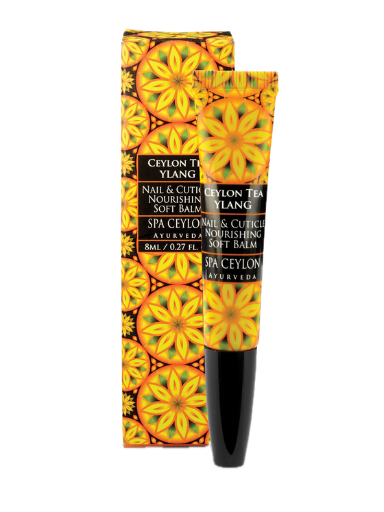 Смягчающий бальзам для ногтей и кутикулы "ЦЕЙЛОНСКИЙ ЧАЙ И ИЛАНГ-ИЛАНГ" (8мл)