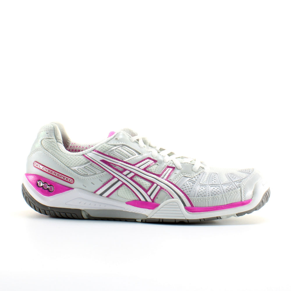Кроссовки теннисные женские ASICS Gel Cyber Speed P173Y-9301, р.9,5 (рос.40,5), серо-розовый
