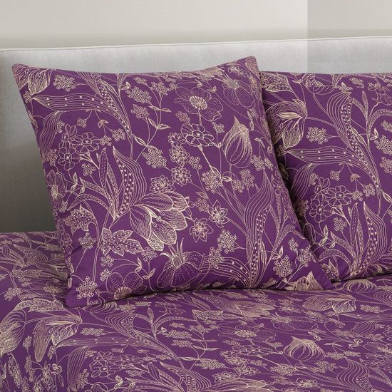 Семейный комплект постельного белья Марсала DE LUXE поплин наволочки 70x70 см