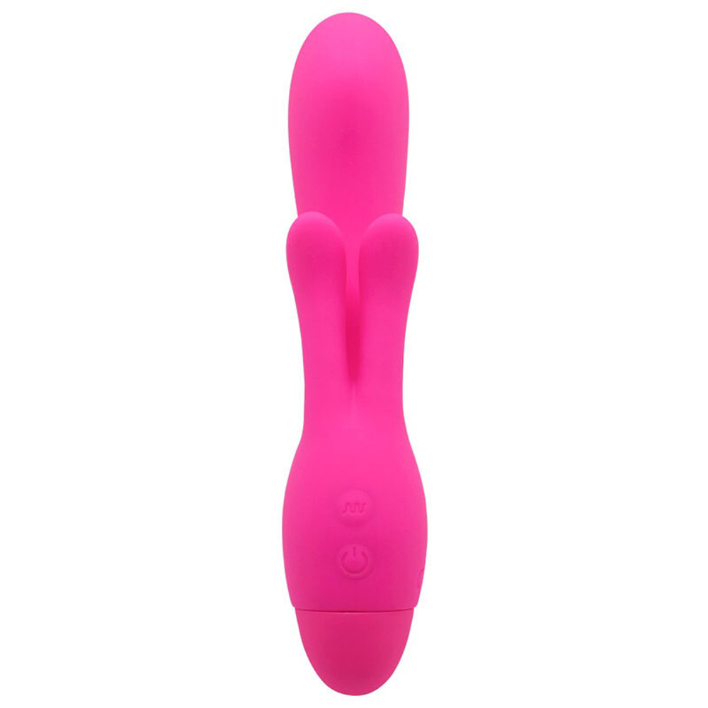 Вибромассажер Indulgence Frolic Bunny, Розовый