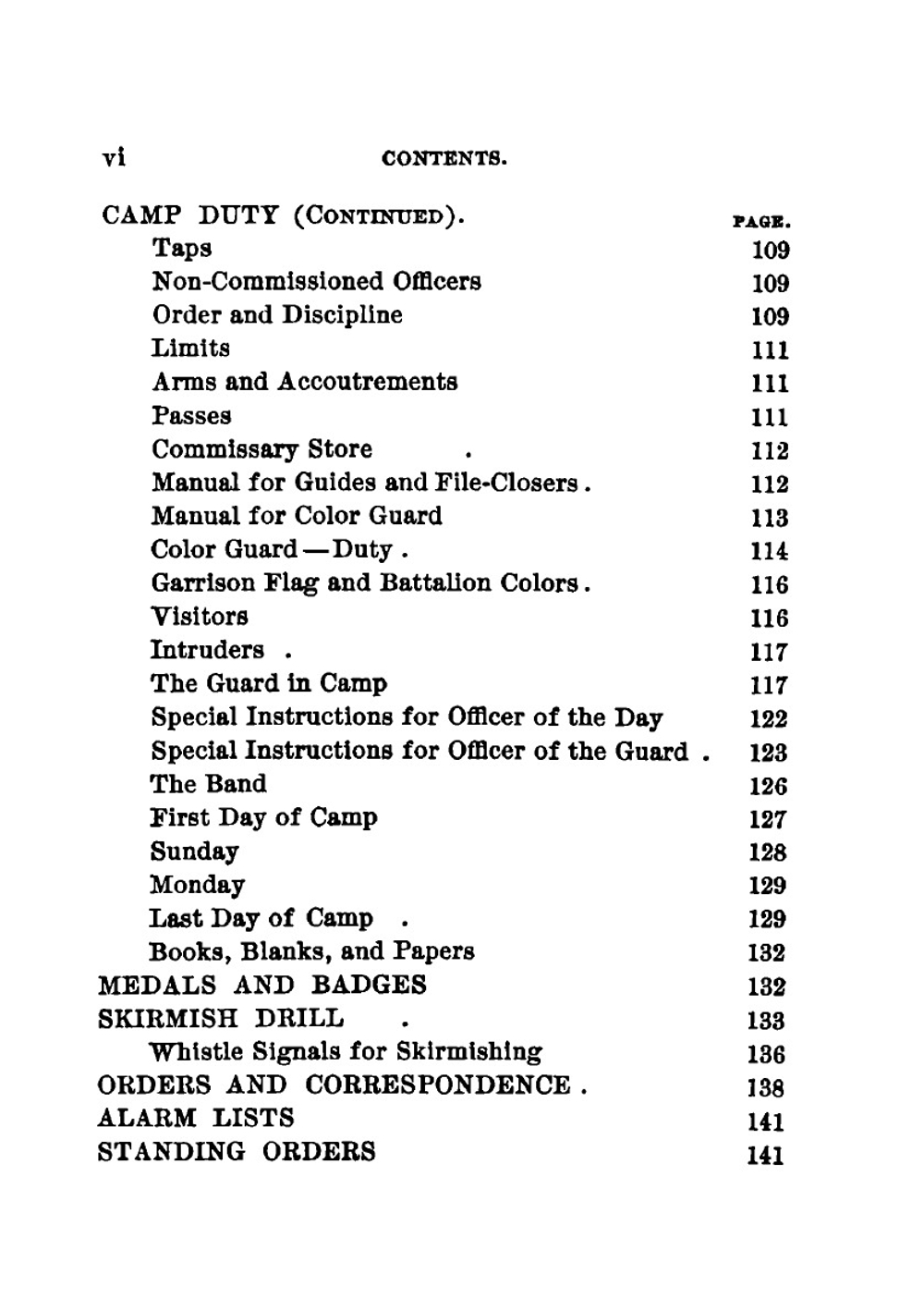 First Corps Cadets, Massachusetts Volunteer Militia. Standing Orders | Massachusetts corps of cadets