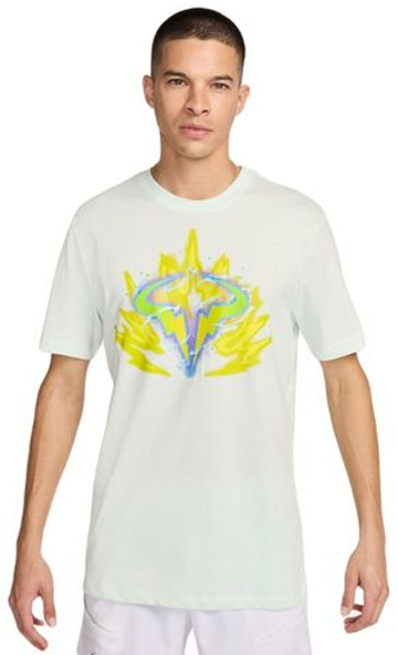 Мужская теннисная футболка Nike Court Dri-Fit Rafa T-Shirt - зеленый