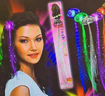 Прядь для волос светящаяся «Богиня ярких красок» , мультицвет