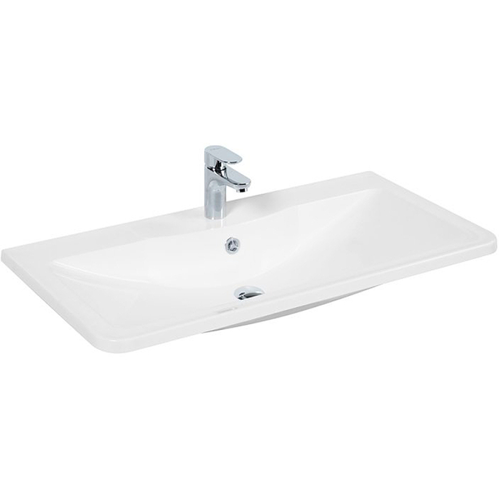 Раковина BelBagno 100 BB1000/455-LV-MR-ALR Белая