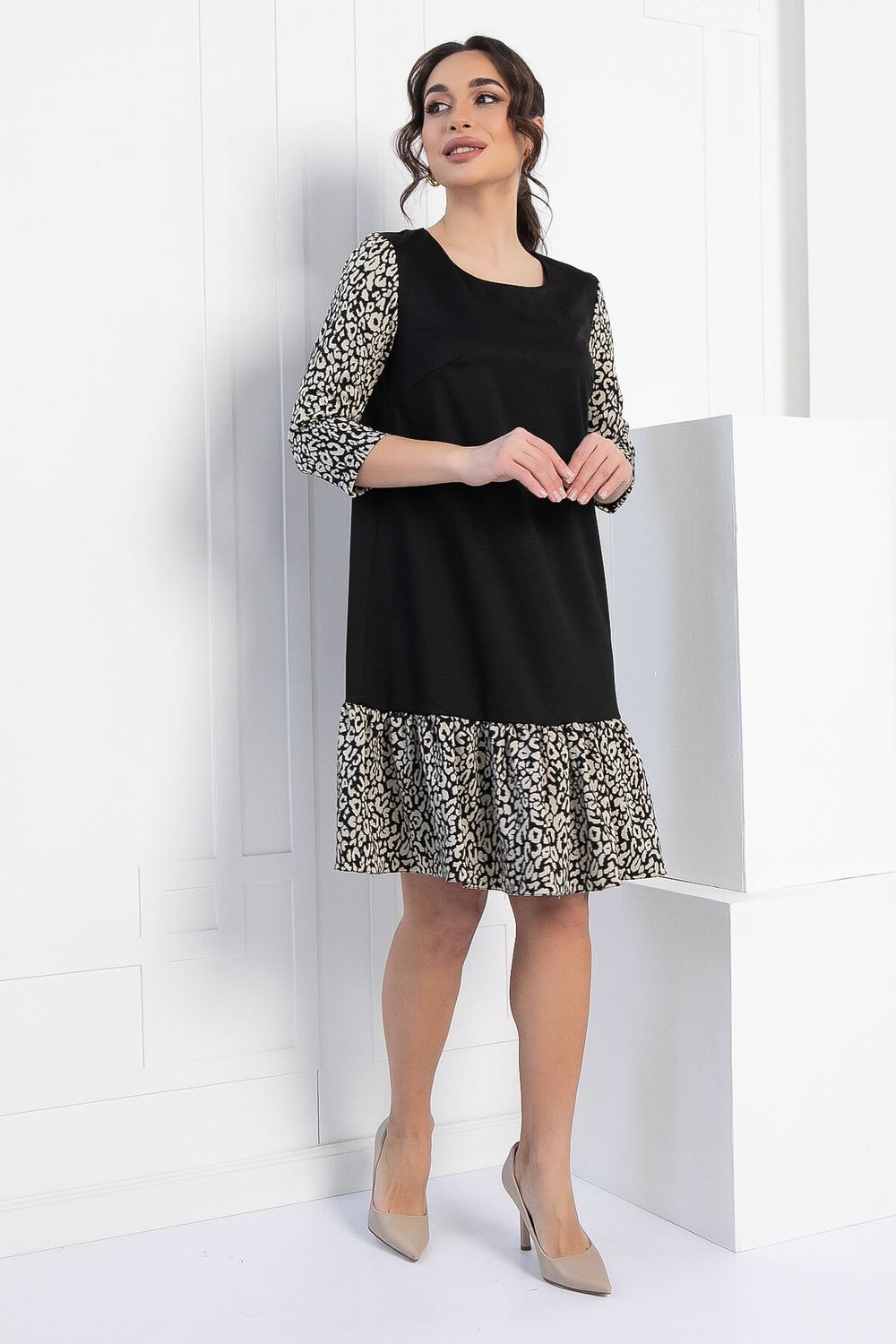 Платье Фиона (черное) П12956-10М LT Collection