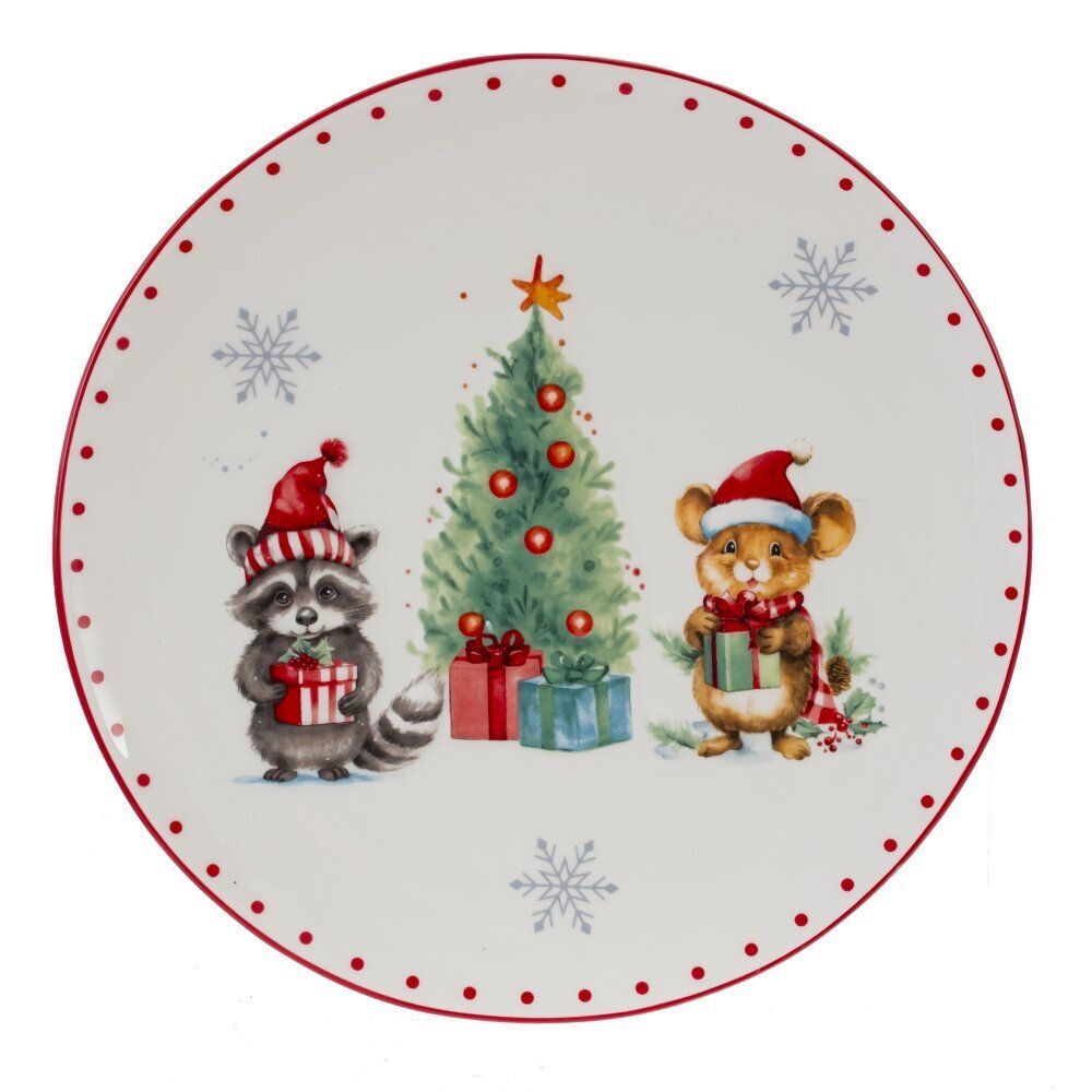GAEM Тарелка "Новогодний подарок", L20 W20 H2 см