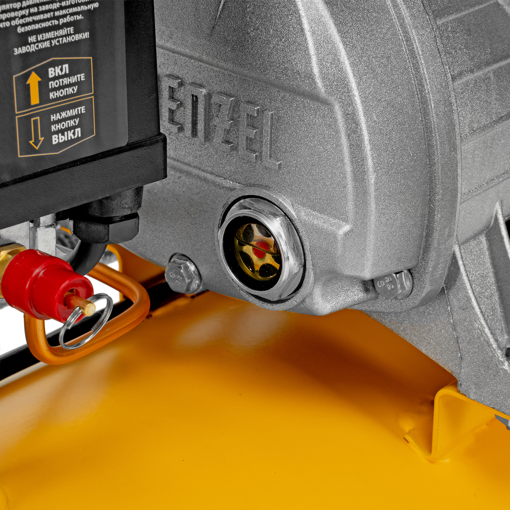 Компрессор воздушный DKV2200/50, Х-PRO 2.2 кВт, 400 л/мин, 50 л Denzel