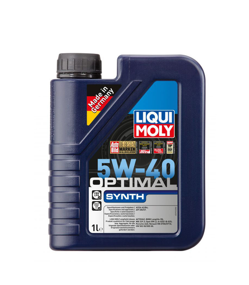 Масло Liqui Moly Optimal Synth 5W40 SN/CF A3/B4 (1л) синтетика