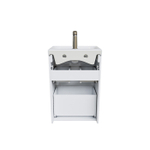 Тумба с умывальником напольная с ящиками IDDIS Zodiac, белая, 50 см, ZOD5CBFi95K