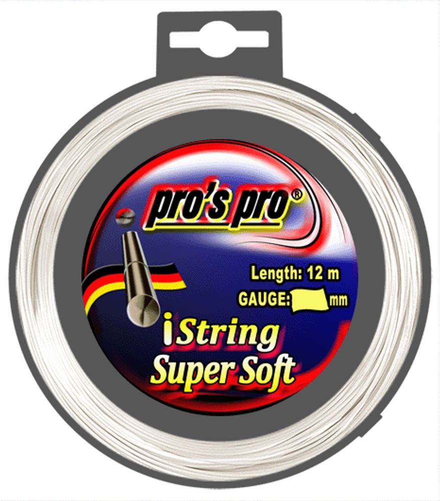 Струны теннисные Pro&#39;s Pro iString Super Soft (12 m) - white