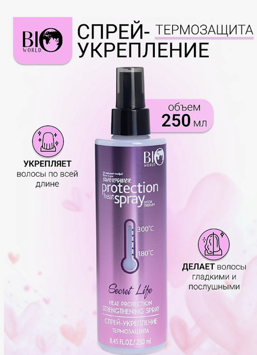 BW Спрей-укрепление Термозащита,250мл. 0445