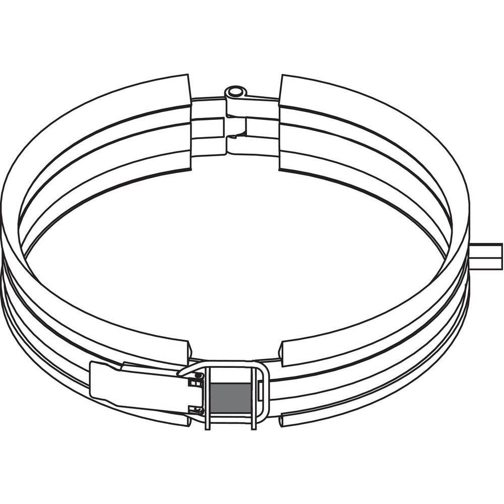 Хомут REHAU опорный 125 M10 (11200561002)