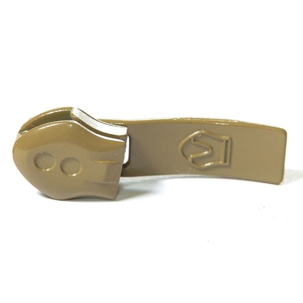 Бегунок спираль №7 автомат Judson JDS усиленный волна, темно-бежевый