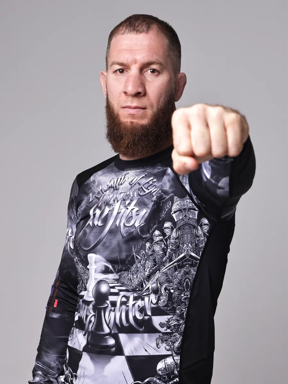 Рашгард мма с длинным рукавом форма для тренировок mma