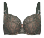 Бюстгальтер с чашкой на тонком поролоне Lusso (Размер: 80H) (Цвет: хаки)