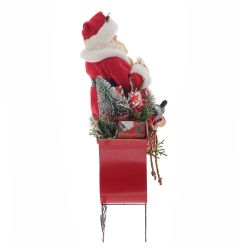 GAEM Дед Мороз, L28 W13 H32 см