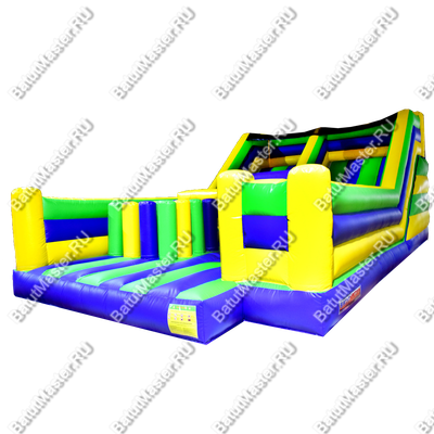 Надувная полоса препятствий "Веселые старты 2" 9*5,5*3,5