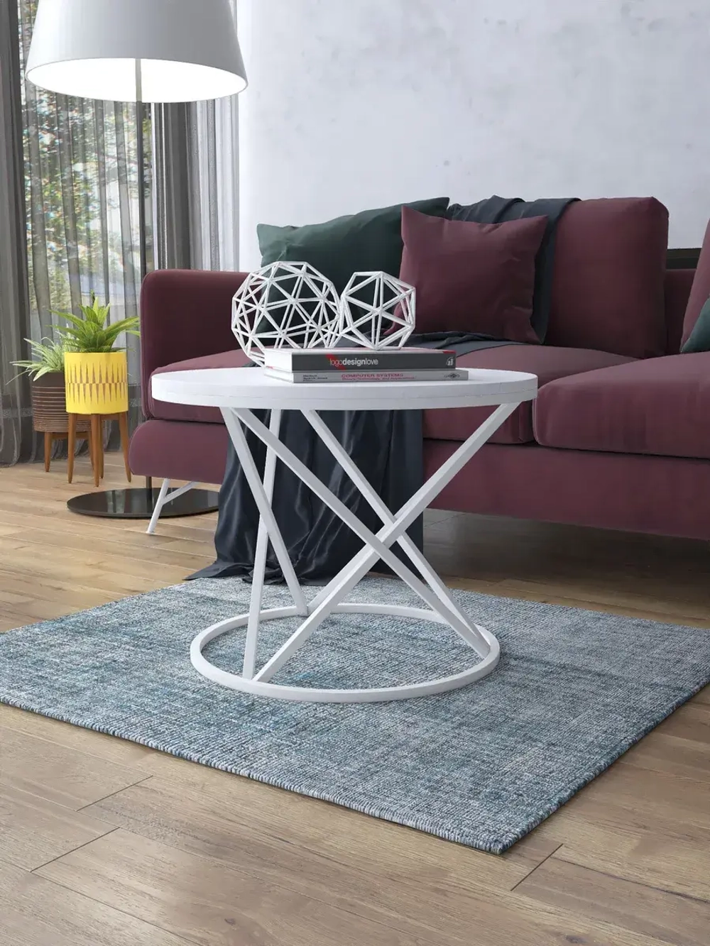 Журнальный стол Звёздный - ББГ - МДФ в ПВХ