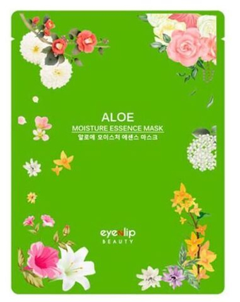 Маска тканевая с экстрактом алоэ вера Eyenlip Aloe Moisture Essence Mask, 25 мл