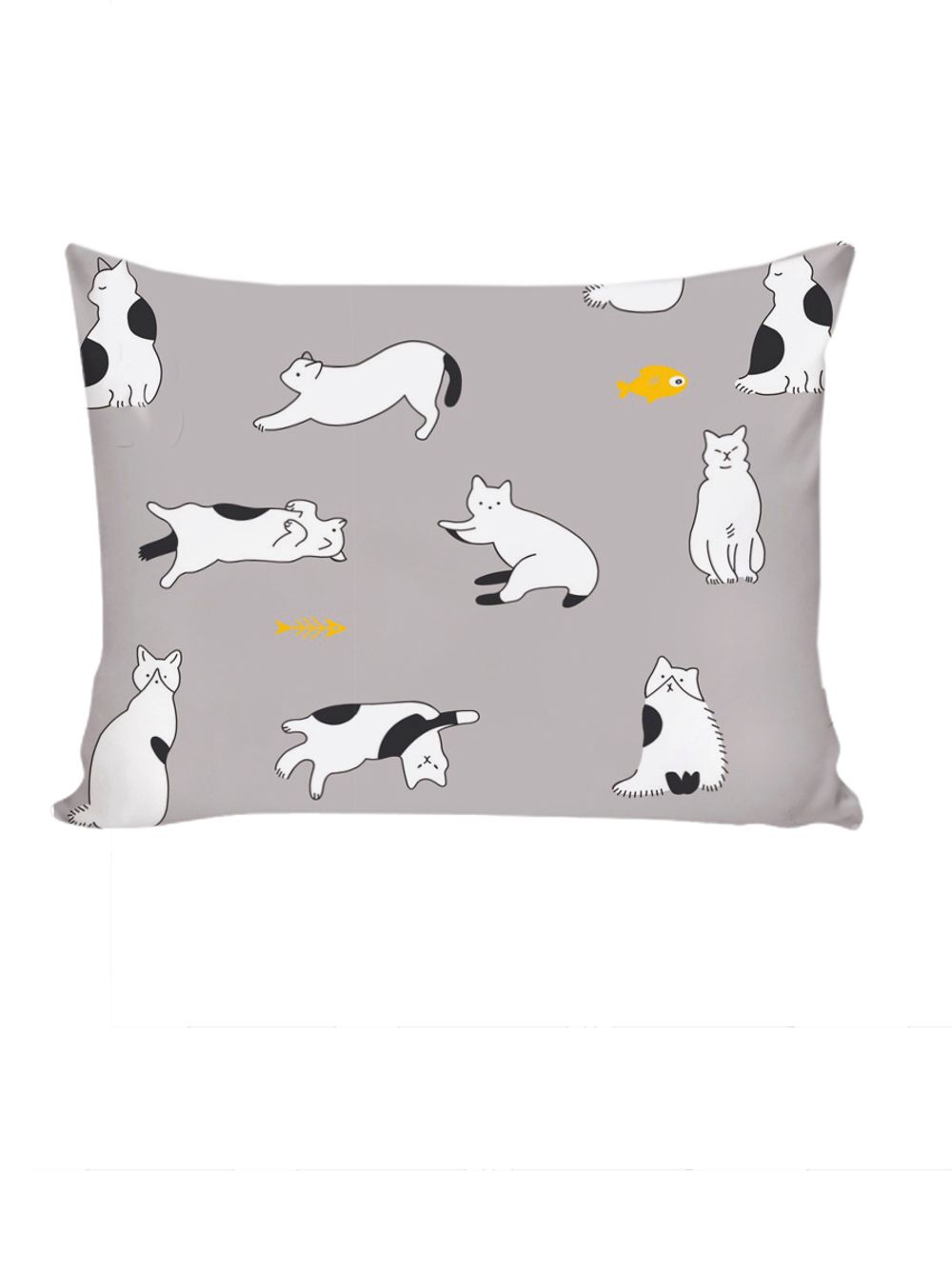 Постельное белье сатин Milky Garden "Локки/Локки (компаньон)" 1,5-сп Наволочка 50x70 см 1 шт Простынь на резинке 90x200 см Пододеяльник 145x215 см