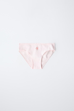 ZARA НАБОР ИЗ ТРЕХ ТРУСОВ MY MELODY AND CINNAMOROLL © SANRIO, РОЗОВЫЙ