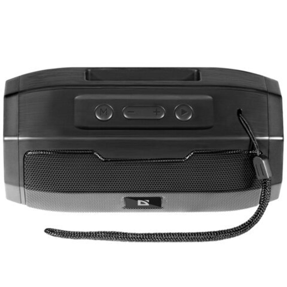 Колонка портативная DEFENDER G36, 5 Вт, Bluetooth, FM-тюнер, USB, черная, 65036