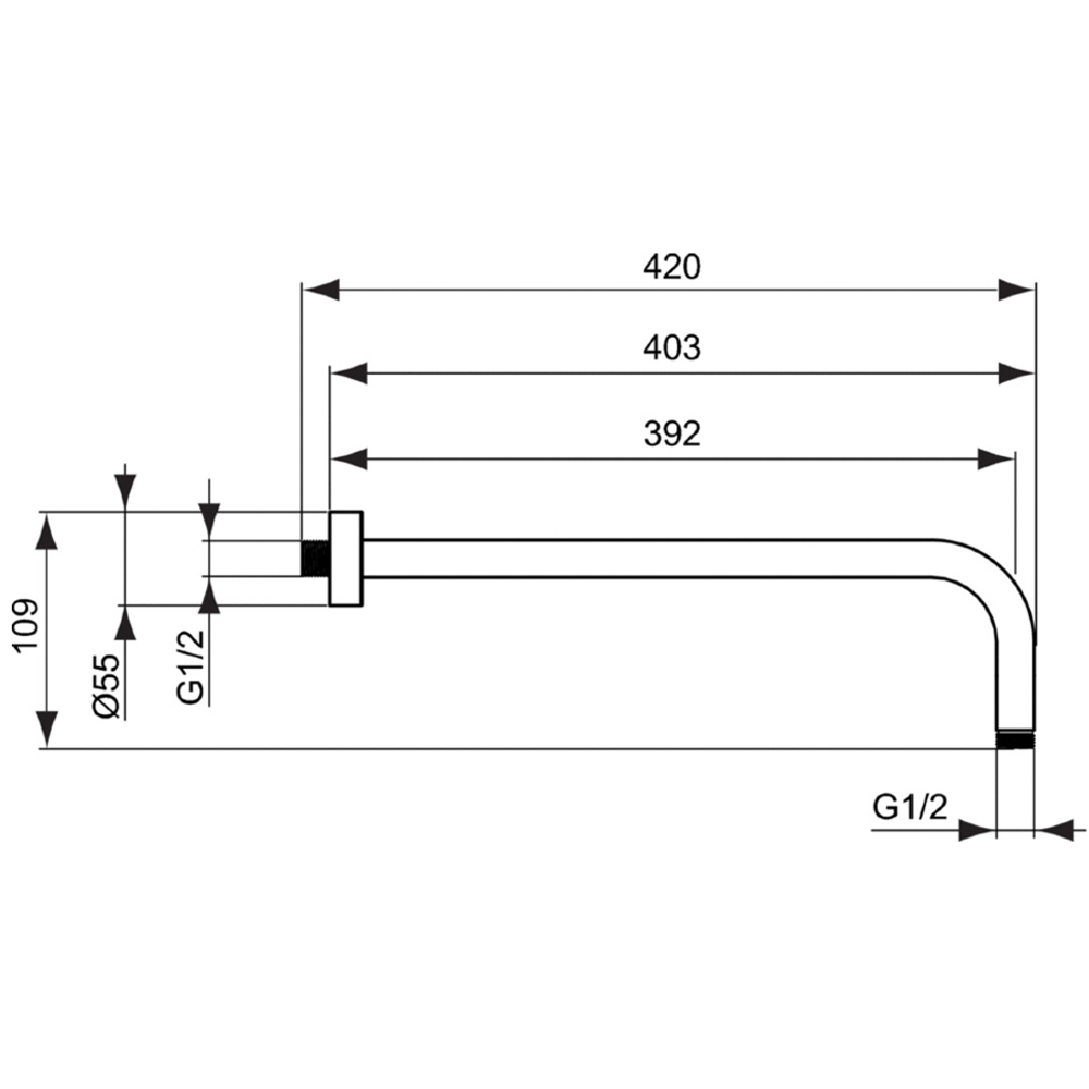 Комплект для встройки 6 в 1 Ideal standard ESLA