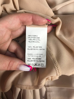 Юбка Kaos плиссе нежного цвета, маркировка М, визуально 46 размер