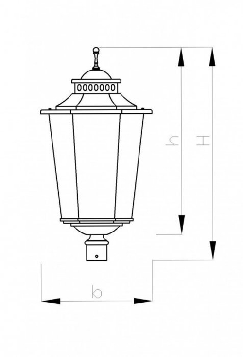 Светильник H-725 мм ГП6.1-А