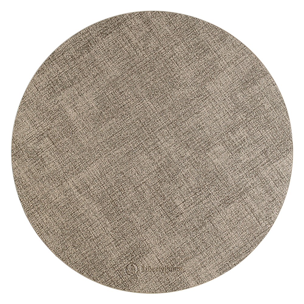 Набор из 2-х сервировочных салфеток leanera, D35 см, песочные