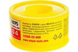 Фумлента "MASTER" (0.075 ммх25 ммх10 м) Stayer 12360-25-040
