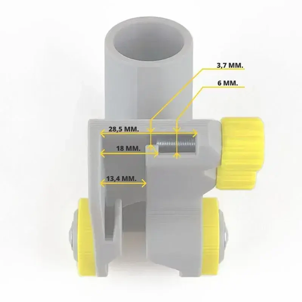 Пылеотвод усиленный с зажимами для болгарки 125, 115, 150. Пылеуловитель для УШМ. Насадка для сбора пыли.