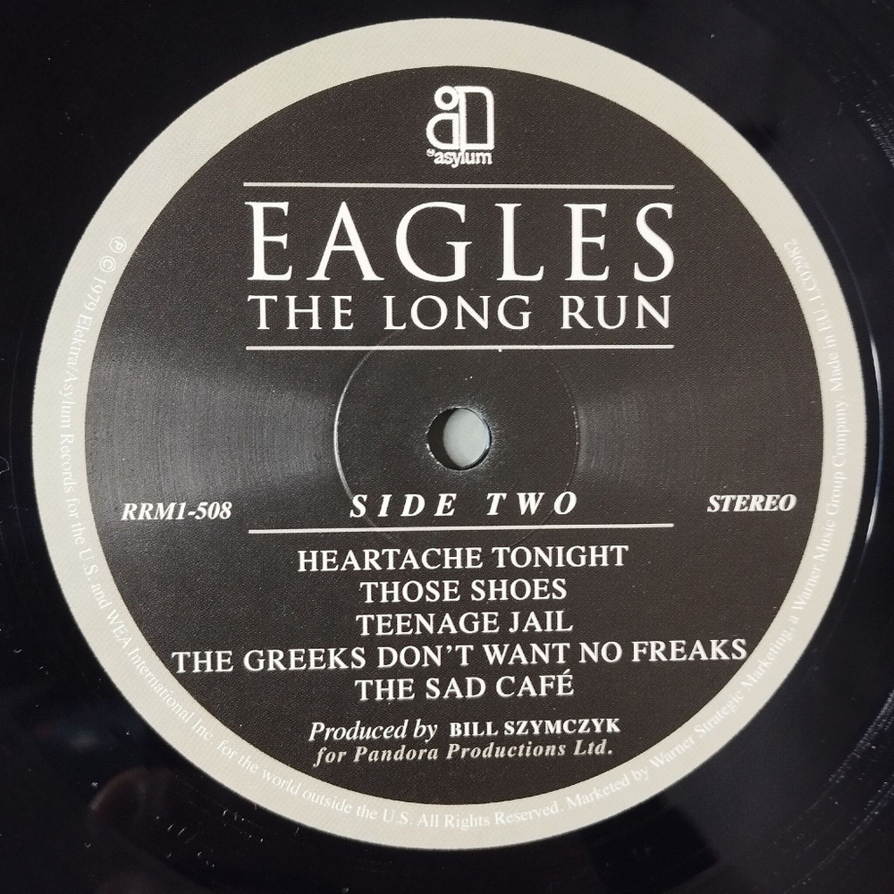 Винтажная виниловая пластинка LP Eagles The Long Run (EU 2014)