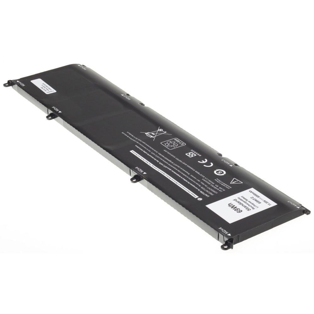 Аккумулятор iBatt 6000mAh для ноутбука Alienware M15 R3, R4, R6, M17 R3 (69KF2)