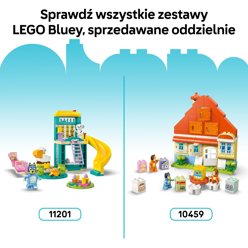 Конструктор LEGO DUPLO Bluey 1860 10458 Поход за мороженым с Блю — фото 12