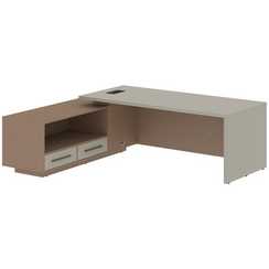 Стол руководителя с тумбой VCT 2319(L)  2300х1900х750 VELION