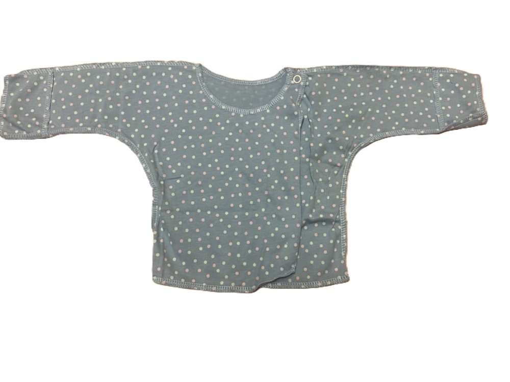 Распашонка с двумя кнопками из кулирки (100% хлопок) на рост 62 см