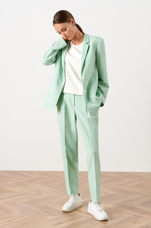 31054 Брюки женские (мятный)