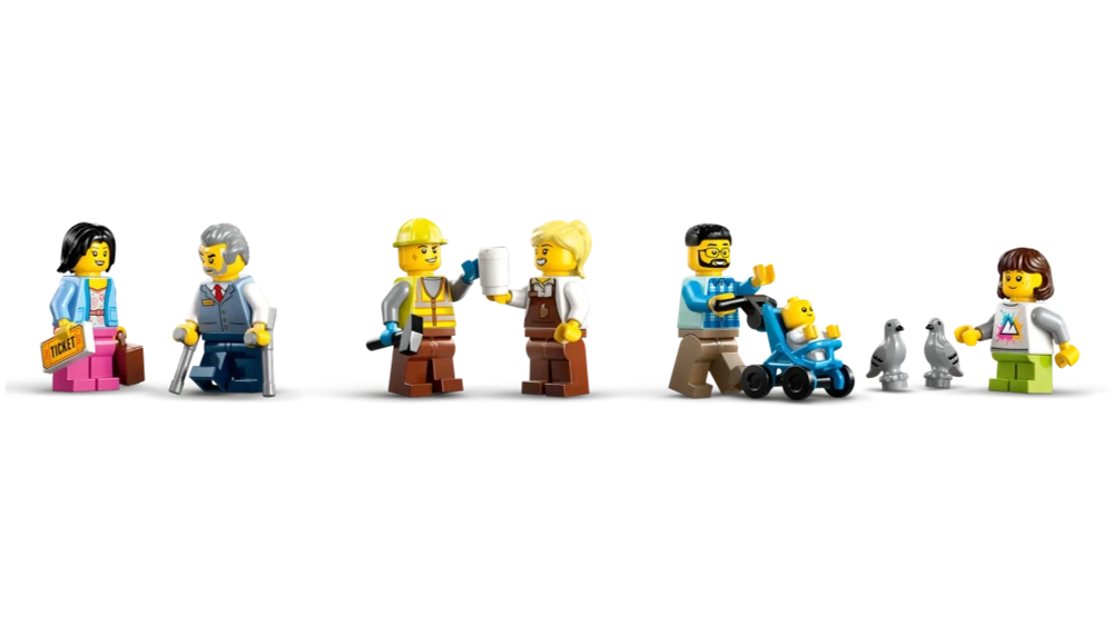 Конструктор LEGO City 60469 Центральный железнодорожный вокзал