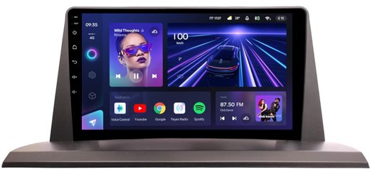 Магнитола для Lexus NX200, NX200t, NX300h 2014-2017 (джойстик-шайба) - Teyes CC3-SPLIT на Android 10, QLED, ТОП процессор, 4/32Гб, CarPlay, 4G SIM-слот