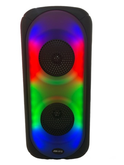 Колонка портативная беспроводная JBK-S12 со светомузыкой