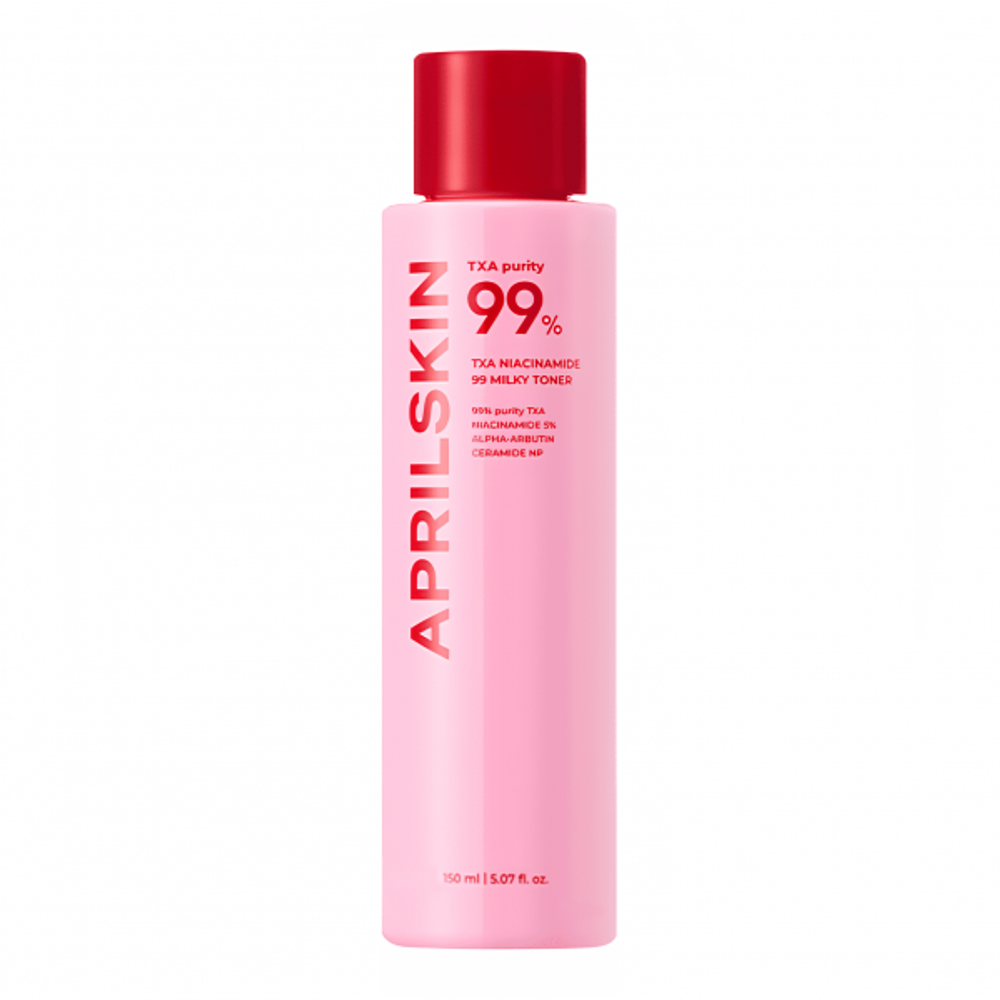 Тонер для лица осветляющий с транексамовой кислотой APRILSKIN TXA Niacinamide 99 Milky Toner 150 мл