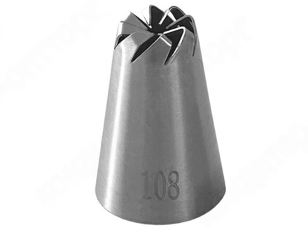 Насадка "Солнце (цветок 8 лепестков)" №108  11мм