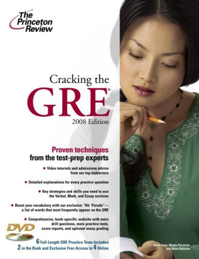 Cracking GRE +DVD   2008 ed