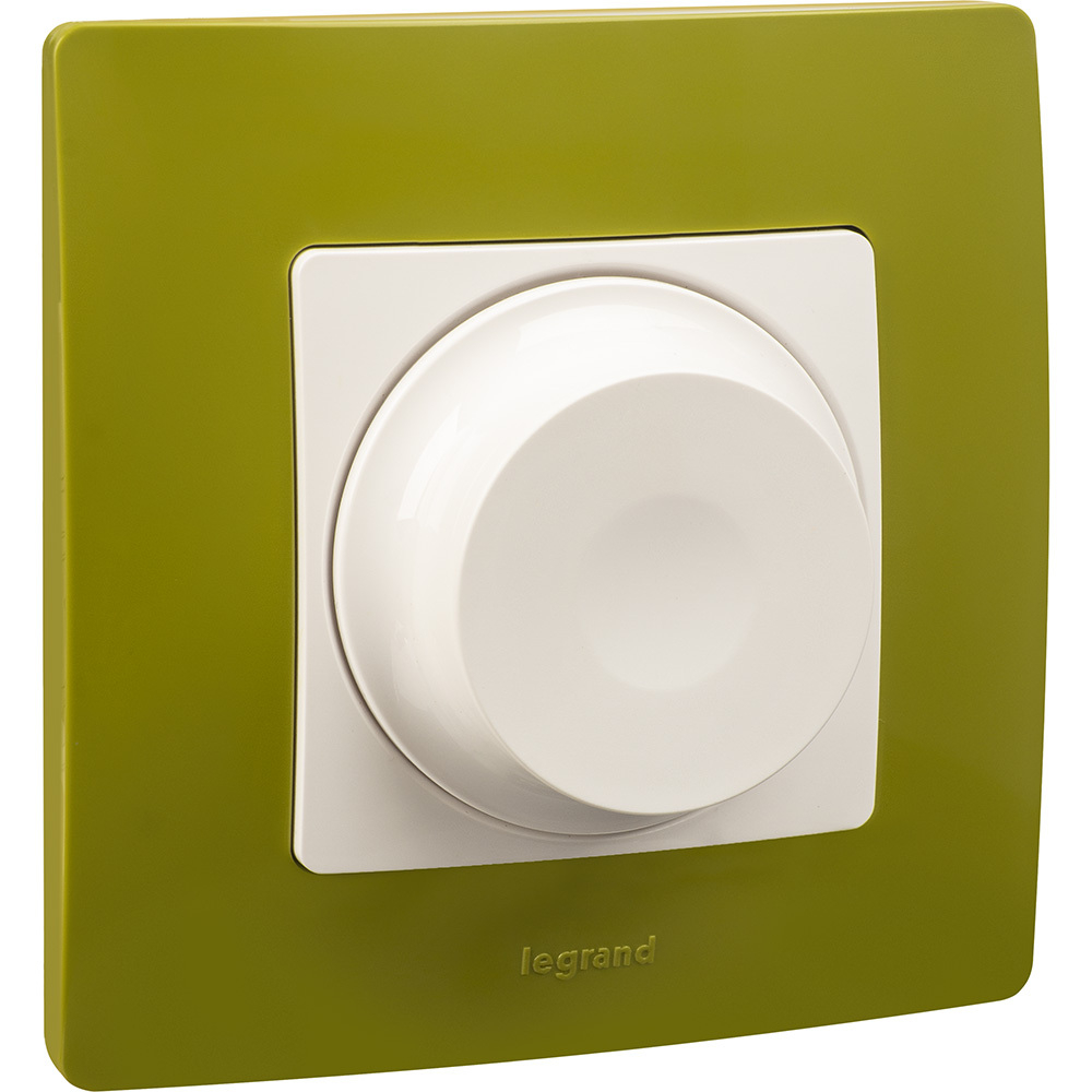 Рамка 1 пост зелёный папоротник ETIKA Legrand