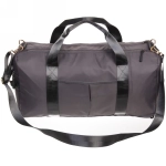 Сумка спортивная «Sport Today»,водонепроницаемый отдел + 2 кармана+отдел под обувь, цвет серый, 42*24*18 см