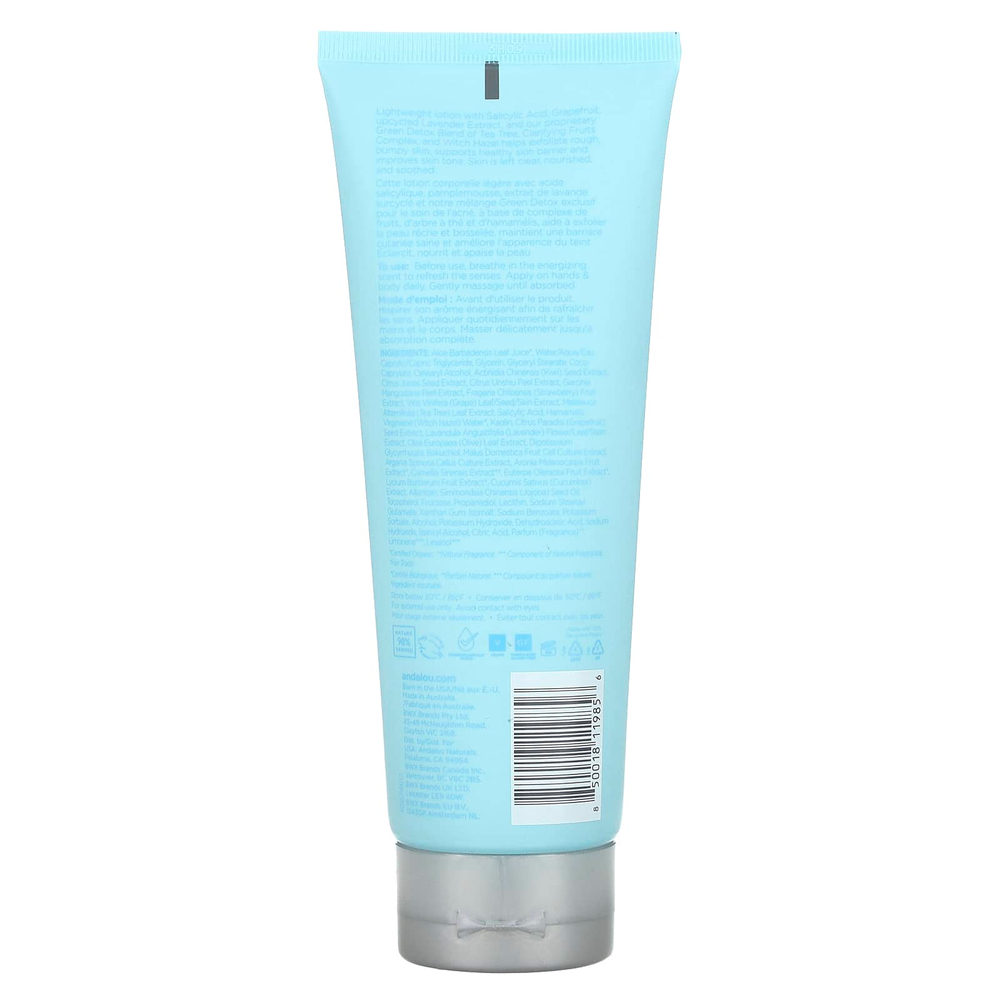 Andalou Naturals, лосьон для тела с грейпфрутом, очищающий, 236 мл (8 жидк. унций)