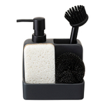 Диспенсер для мыла noble, 280 мл, графит