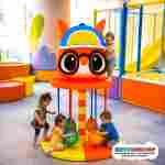 Детский аттракцион 4kids Карусель «Белочка» c электроприводом
